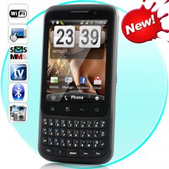 QWERTY  " " (2 SIM, Android 2.2, WiFi, 2.8   )